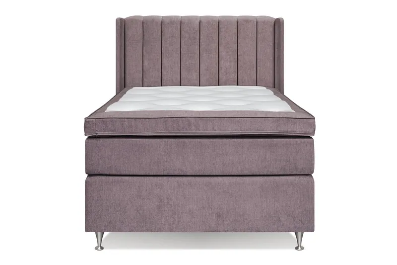 Joluma Sängpaket Fast 105x200 cm - (+Fler val) 105x200 cm Mörkrosa - Products - Möbler - Säng - Kontinentalsäng