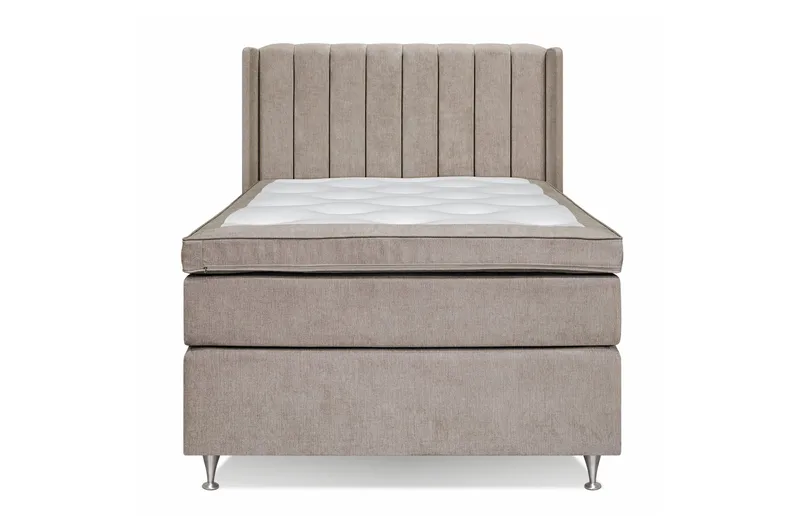 Joluma Sängpaket Fast 120x200 cm - (+Fler val) 120x200 cm Beige - Products - Möbler - Säng - Enkelsäng