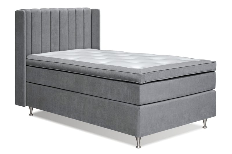 Joluma Sängpaket Fast 120x200 cm - (+Fler val) 120x200 cm Grå - Products - Möbler - Säng - Kontinentalsäng