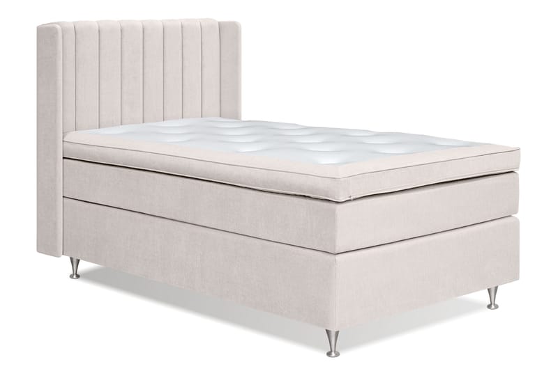 Joluma Sängpaket Fast 120x200 cm - (+Fler val) 120x200 cm Ljusbeige - Products - Möbler - Säng - Kontinentalsäng