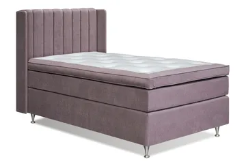 Joluma Sängpaket Fast 120x200 cm - (+Fler val) 120x200 cm Mörkrosa - Products - Möbler - Säng - Kontinentalsäng