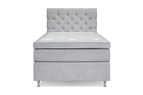 Joluma Sängpaket Fast 140x200 cm - (+Fler val) 140x200 cm Ljusgrå - Products - Möbler - Säng - Kontinentalsäng