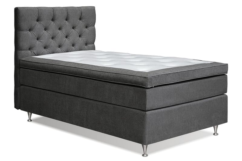 Joluma Sängpaket Fast 140x200 cm - (+Fler val) 140x200 cm Mörkgrå - Products - Möbler - Säng - Kontinentalsäng