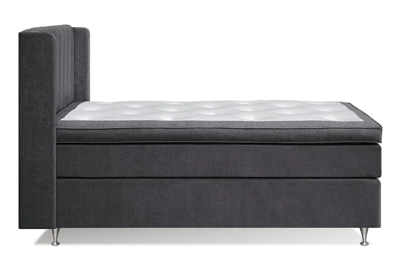 Joluma Sängpaket Medium 120x200 cm - (+Fler val) 120x200 cm Mörkgrå - Products - Möbler - Säng - Kontinentalsäng