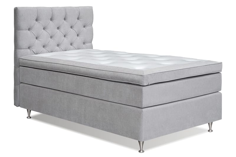 Joluma Sängpaket Medium 140x200 cm - (+Fler val) 140x200 cm Ljusgrå - Products - Möbler - Säng - Kontinentalsäng