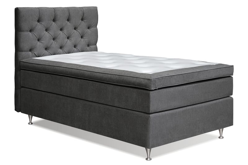 Joluma Sängpaket Medium 140x200 cm - (+Fler val) 140x200 cm Mörkgrå - Products - Möbler - Säng - Kontinentalsäng