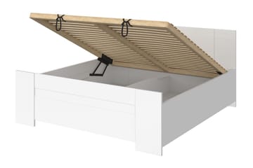 Julissa Ramsäng  Vit - Vit - Products - Möbler - Säng - Dubbelsäng