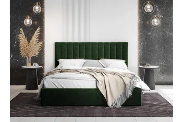 Laargard / Cosmo Sängram 120x200 cm - Grön - Products - Möbler - Säng - Sängram & sängstomme