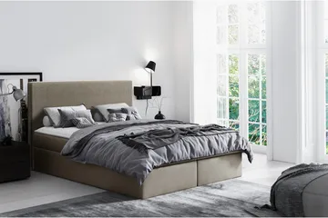Laargard Kontinentalsäng medFörvaring 160x200 - Beige - Products - Möbler - Säng - Säng med förvaring