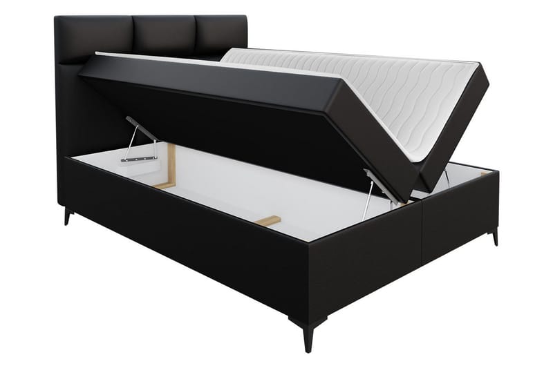 Leckersbo Komplett Sängpaket Kontinentalsäng med förvaring 120x200 cm - Röd - Products - Möbler - Säng - Komplett sängpaket