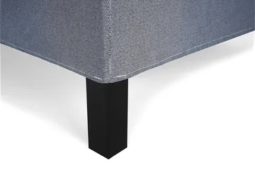 Lucky Komplett Sängpaket 120x200 Memory Slät Sänggavel  N - Nackkudde Liten Mörkblå - Products - Möbler - Säng - Enkelsäng
