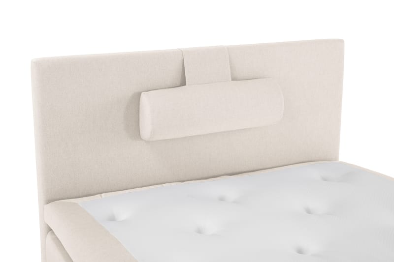Lucky Komplett Sängpaket 120x200 Memory Slät Sänggavel - Nackkudde Stor Beige - Products - Möbler - Säng - Enkelsäng