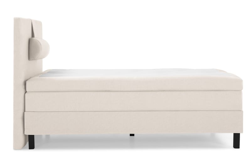 Lucky Komplett Sängpaket 120x200 Memory Slät Sänggavel - Nackkudde Stor Beige - Products - Möbler - Säng - Enkelsäng
