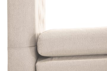 Lucky Komplett Sängpaket 120x200 Polyeter Diamant Sänggavel - Nackkudde Liten Beige - Products - Möbler - Säng - Enkelsäng