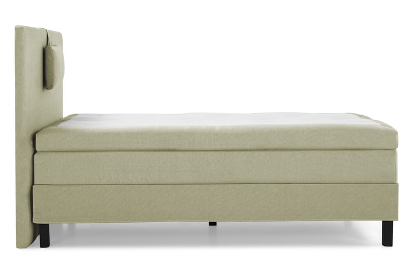 Lucky Komplett Sängpaket 120x200 Polyeter Slät Sänggavel - Nackkudde Liten Grön - Products - Möbler - Säng - Enkelsäng