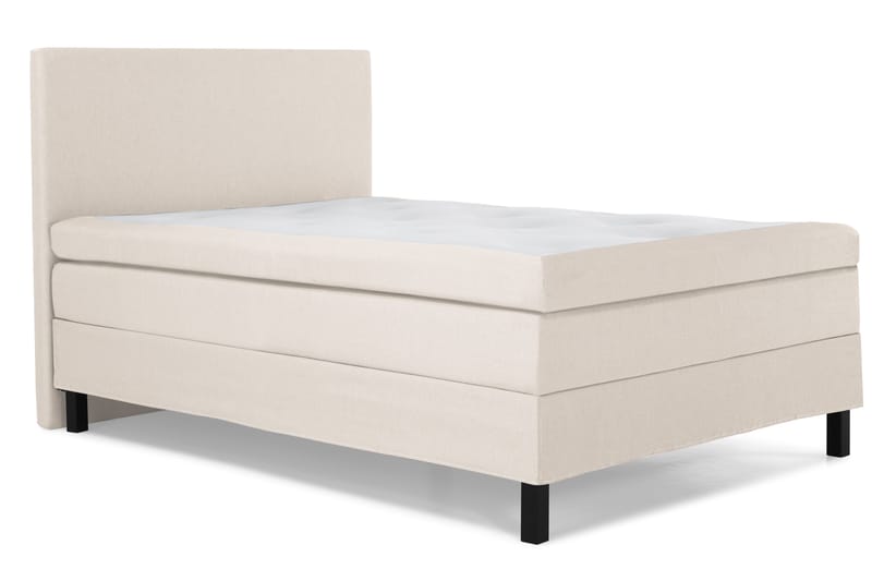 Lucky Komplett Sängpaket 120x200 Polyeter Slät Sänggavel - Beige - Products - Möbler - Säng - Enkelsäng