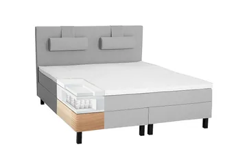 Lucky Kontinentalsäng 120x200 cm - Mellangrå - Products - Möbler - Säng - Enkelsäng