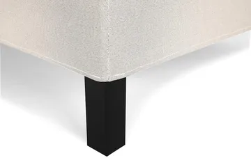 Lucky Kontinentalsäng 140x200Polyeter - Beige - Products - Möbler - Säng - Kontinentalsäng
