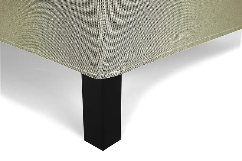 Lucky Kontinentalsäng 140x200Polyeter - Grön - Products - Möbler - Säng - Kontinentalsäng