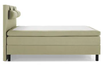 Lucky Kontinentalsäng 150x200Polyeter - Grön - Products - Möbler - Säng - Kontinentalsäng