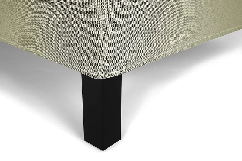 Lucky Kontinentalsäng 160x200Polyeter - Grön - Products - Möbler - Säng - Kontinentalsäng