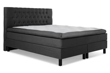 Lucky Kontinentalsäng 180x200Polyeter - Svart/Grå - Products - Möbler - Säng - Kontinentalsäng
