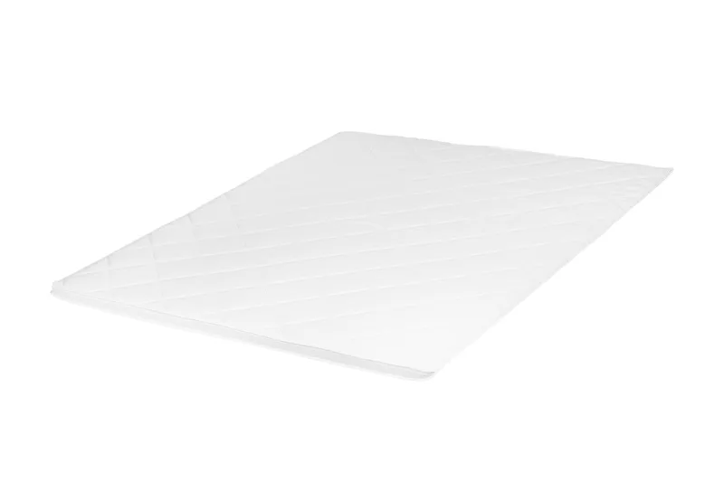 HVILA Vändbar Sommar- & Vintersida, Bäddmadrass 160x200 cm – 7 cm Mjuk/Medium, Polyeterskum, Tvättbar Klädsel