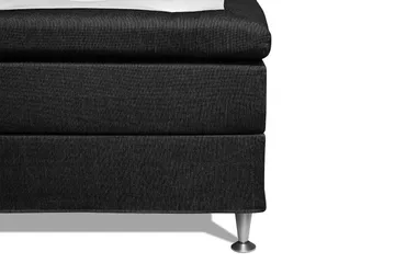 Meja Kontinentalsäng 120x200 - Svart - Products - Möbler - Säng - Kontinentalsäng