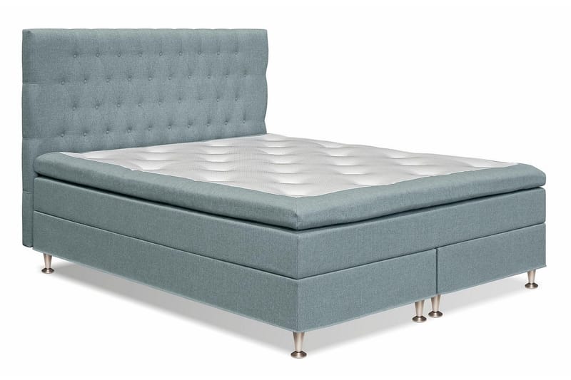 Meja Kontinentalsäng 160x200 - Ljusblå - Products - Möbler - Säng - Kontinentalsäng