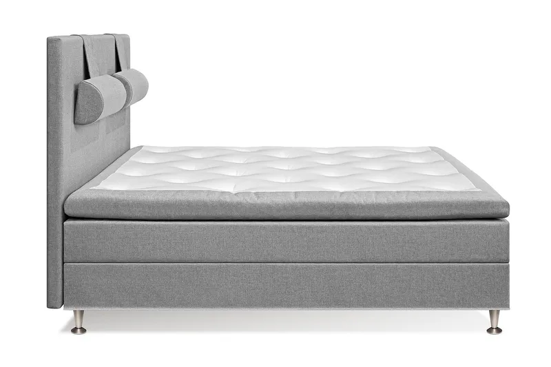 Meja Kontinentalsäng 160x200 - Ljusgrå - Products - Möbler - Säng - Kontinentalsäng