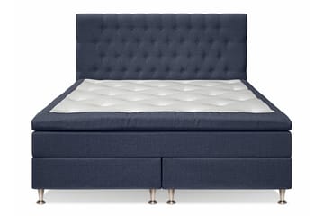 Meja Kontinentalsäng 160x200 - Mörkblå - Products - Möbler - Säng - Kontinentalsäng