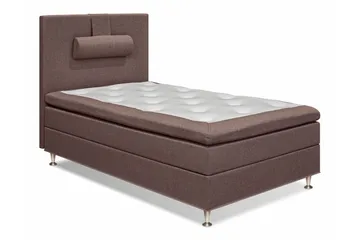 Meja Sängpaket 120x200 - Mörkbrun - Products - Möbler - Säng - Kontinentalsäng