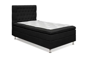 Meja Sängpaket 120x200 - Svart - Products - Möbler - Säng - Kontinentalsäng