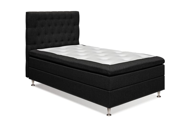 Meja Sängpaket 120x200 - Svart - Products - Möbler - Säng - Kontinentalsäng