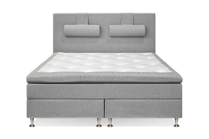 Meja Sängpaket 160x200 - Ljusgrå med nackkudde - Products - Möbler - Säng - Kontinentalsäng