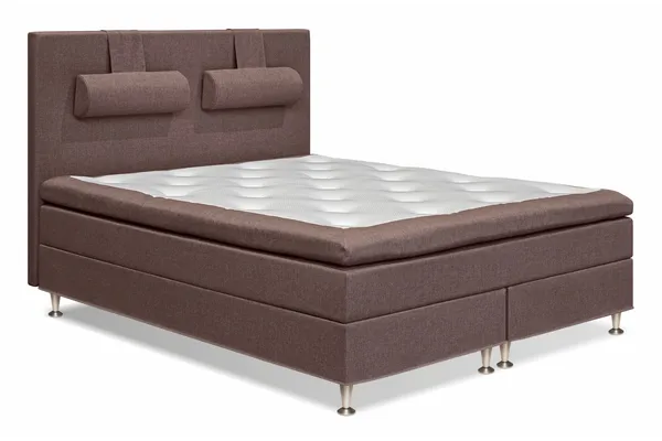 Meja Sängpaket 160x200 - Mörkbrun - Products - Möbler - Säng - Kontinentalsäng