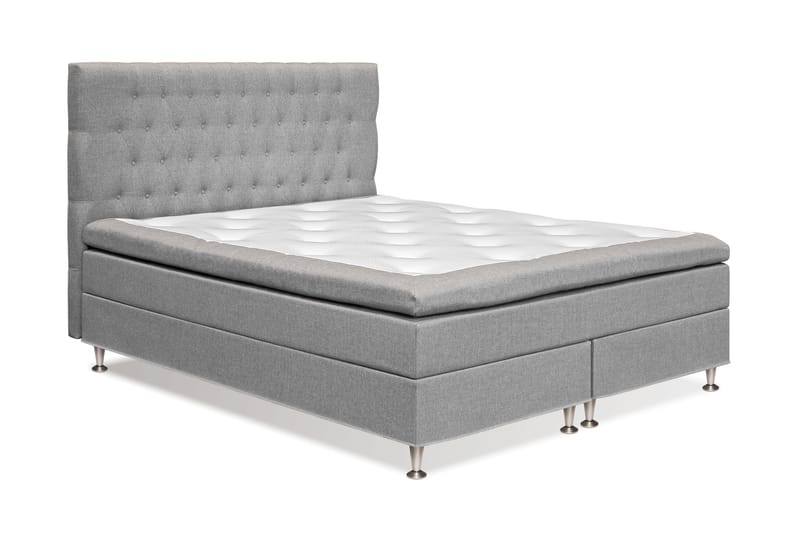 Meja Sängpaket 180x200 - Ljusgrå - Products - Möbler - Säng - Kontinentalsäng