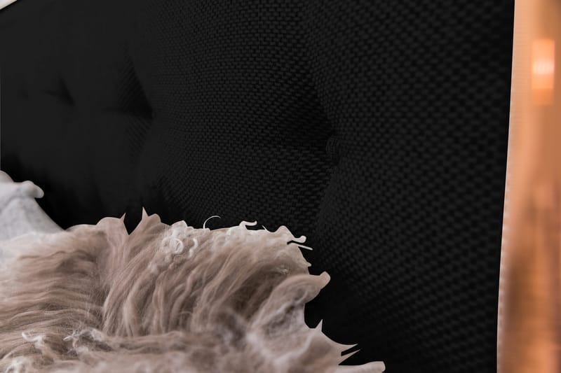 Nice Deluxe Kontinentalsäng 160x200 - Svart - Products - Möbler - Säng - Kontinentalsäng