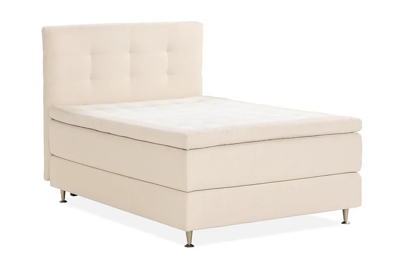 Oslo Lyx Kontinentalsäng 140x200 cm - Ljusbeige - Products - Möbler - Säng - Kontinentalsäng