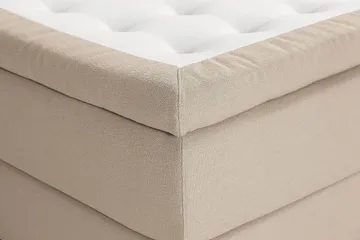 Oslo Lyx Kontinentalsäng Boucle 140x200 - Beige - Products - Möbler - Säng - Kontinentalsäng