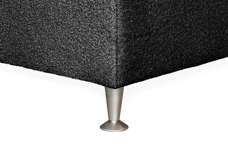 Oslo Lyx Sängpaket 160 curved loop 20 - Svart - Products - Möbler - Säng - Kontinentalsäng