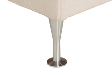 Oslo Lyx Sängpaket Boucle 120x200 Djuphäftad gavel - Ljusbeige - Products - Möbler - Säng - Kontinentalsäng