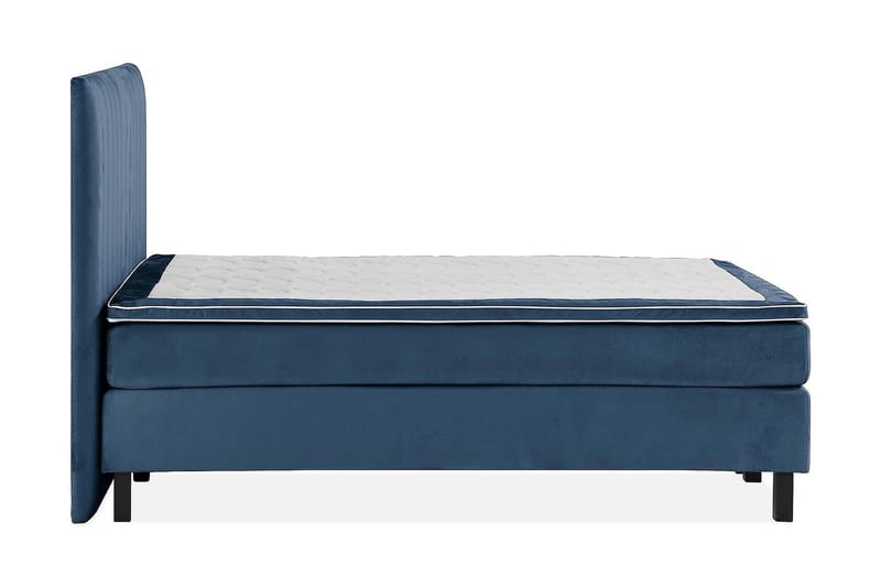 Princess Kontinentalsäng 120x200cm - Mörkblå/Sammet - Products - Möbler - Säng - Enkelsäng