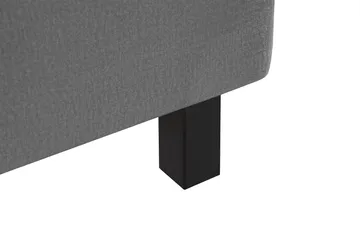 Princess Kontinentalsäng 160x200cm - Mörkgrå/Sammet - Products - Möbler - Säng - Kontinentalsäng