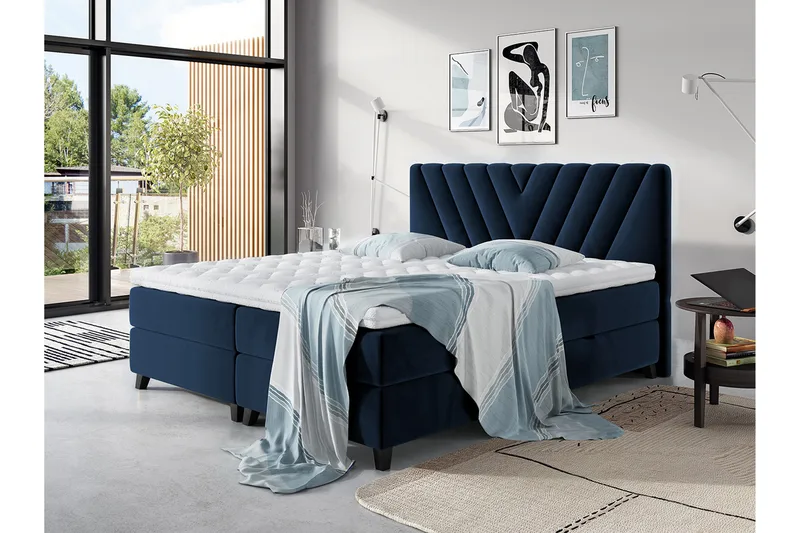 Romanza Kontinentalsäng 160x200 cm - Products - Möbler - Säng - Säng med förvaring