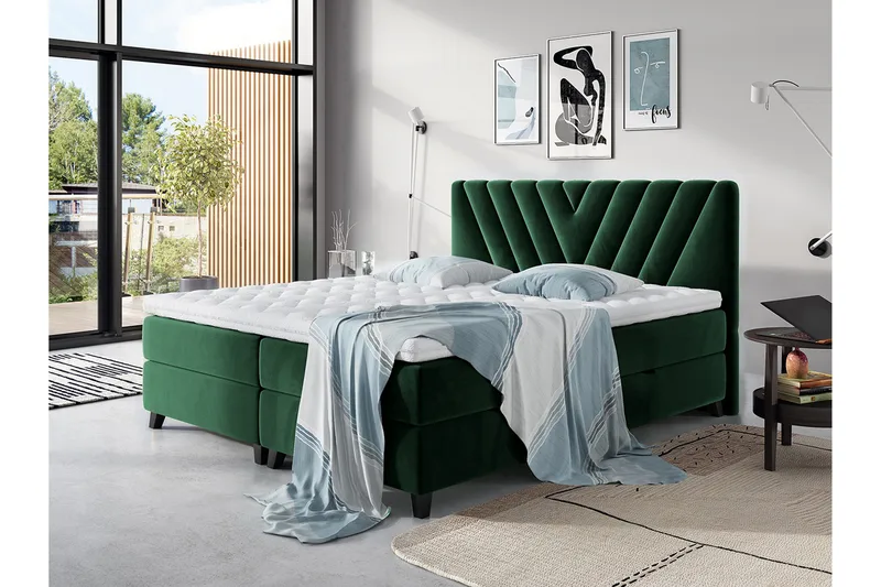 Romanza Kontinentalsäng 160x200 cm - Products - Möbler - Säng - Säng med förvaring