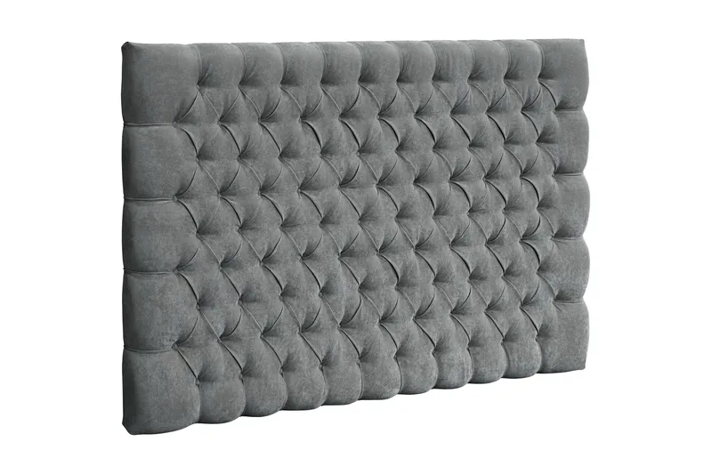Celine  Sänggavel 180 cm - Grå/Sammet - Products - Möbler - Säng - Sängtillbehör & sänggavel - Sänggavel