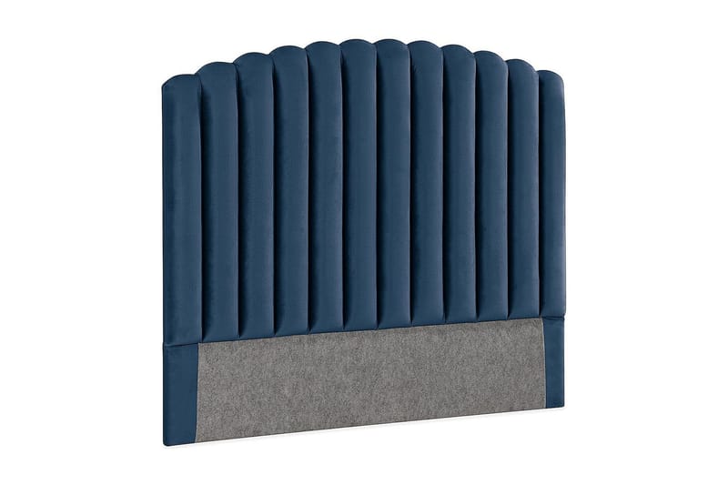 Davia Sänggavel 140 cm - Mörkblå/Sammet - Products - Möbler - Säng - Sängtillbehör & sänggavel - Sänggavel