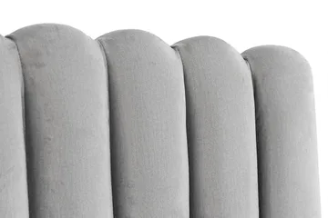 Davia Sänggavel 180 cm - Ljusgrå/Sammet - Products - Möbler - Säng - Sängtillbehör & sänggavel - Sänggavel