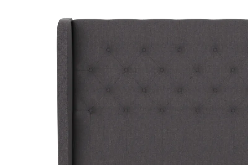 Select Sänggavel 120 cm med Sidor - Mörkgrå - Products - Möbler - Säng - Sängtillbehör & sänggavel - Sänggavel